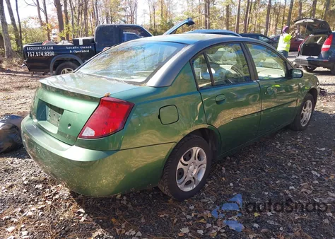2003 Saturn Ion 2 из США, поврежденный, VIN 1G8AJ52F43Z148601